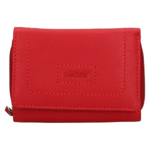 Lagen Dámska kožená peňaženka BLC/4373/419 RED