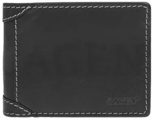 Lagen Pánska kožená peňaženka 511462 BLK