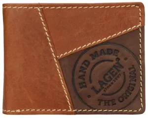 Lagen Pánska kožená peňaženka 51148 TAN