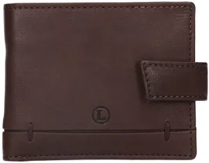 Lagen Pánska kožená peňaženka BLC/4139 BRN