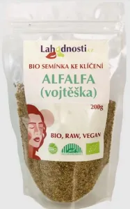 Lahodnosti Alfalfa (lucerna) BIO - semienka na klíčenie 400 g