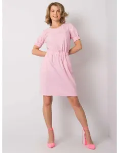 Dámske pruhované šaty MERLINE pink
