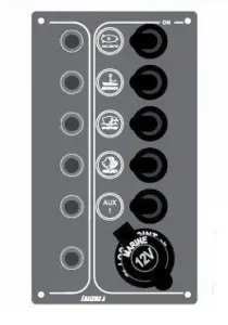 Lalizas Switch Panel SP5