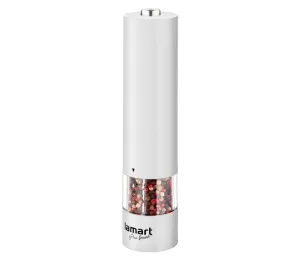 Lamart Lamart - Elektrický mlynček na korenie 4xAA biela