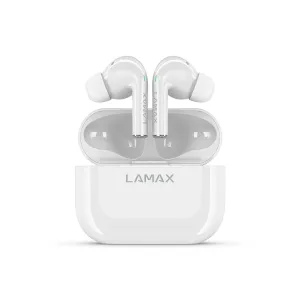 LAMAX CLIPS 1 Bezdrôtové slúchadlá, biela, veľkosť os