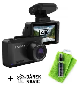 LAMAX T10 4K GPS + Autokozmetika Benecare Easyview