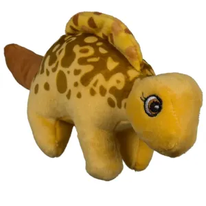 Plyšová hračka Dinosaurus žltý 16 cm 1 ks