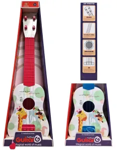 Detská gitara Safari 55cm - ružová