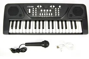 LAMPS - Piano detské s mikrofónom a konektorom pre USB