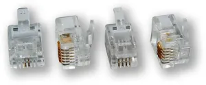 MP-091 T-4P4C - konektor, 4P4C, C3 telefónne