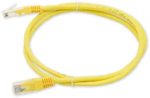 PC-201 C5E UTP/1M - žltá - prepojovací (patch) kábel