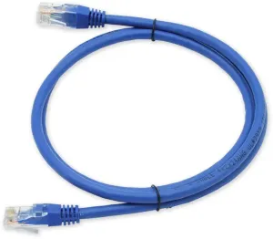 PC-600 C6 UTP/0,5M - modrá - prepojovací (patch) kábel