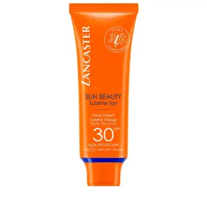 Lancaster Sun Beauty Face Cream SPF30 50 ml opaľovací prípravok na tvár unisex na veľmi suchú pleť