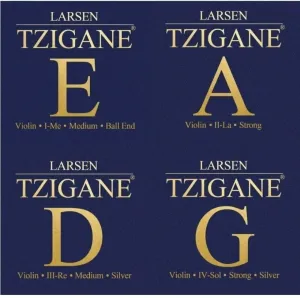 Larsen Tzigane violin SET, E loop end #8101948