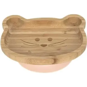 Lässig Platter Bamboo Wood Chums Mouse #24459