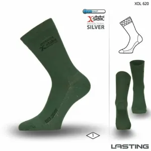 Lasting funkčné ponožky XOL zelené M (38-41)