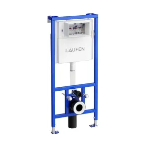 Laufen - LIS Predstenová inštalácia pre závesné WC, horný a zadný prívod vody, 112 cm H8946600000001