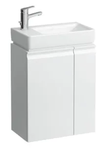 Kúpeľňová skrinka pod umývadlo Laufen Pro 47x27,5x62 cm biela lesk H4830010954751