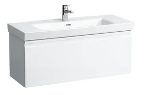 Kúpeľňová skrinka pod umývadlo Laufen Pro Nordic 97x45x37,2 cm biela 8315.7.095.463.1