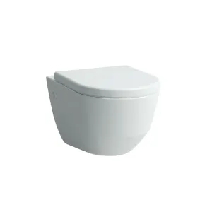 Laufen - Pro Závesné WC s doskou SLIM, sklápaním SoftClose, biela H8669530000001