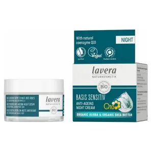 Lavera Basis Sensitiv Q10 nočný pleťový krém s koenzýmom Q10 50 ml