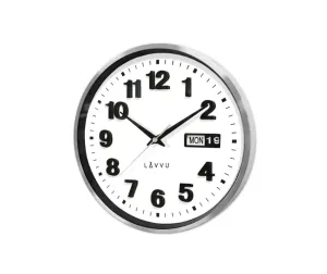 Kovové hodiny s ukazovateľom dátumu LAVVU DATE METAL, LCT4050 #3444468