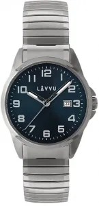 Pánske hodinky s naťahovacím remienkom Lavvu LWM0021, STOCKHOLM Big Blue