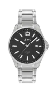 Pánske hodinky so zafírovým sklom Lavvu LWM0162, Nordkapp Black #8016284