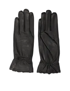 Lazzarini hladká koža rukavice #3522592