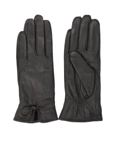 Lazzarini hladká koža rukavice #3522594