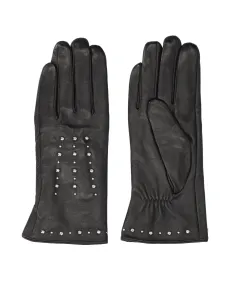 Lazzarini hladká koža rukavice #3522596
