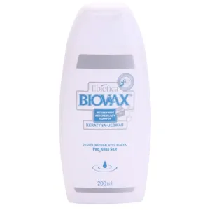 L’biotica Biovax Keratin & Silk posilňujúci šampón s keratínovým komplexom 200 ml #871005