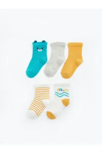 LC Waikiki 5-Pack Printed Baby Boy Socks