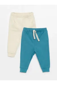 LC Waikiki Basic Baby Boy Pants with Elastic Waist 2-Pack