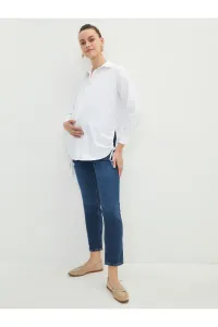 LC Waikiki Tummy Paneled Straight Fit Maternity Rodeo Jeans with Pocket Detail