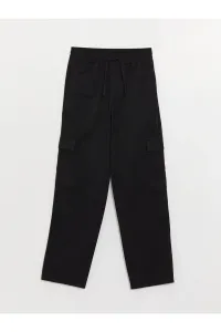 LC Waikiki LCW Dámske ležérne nákladné nohavice štandardného strihu s elastickým pásom