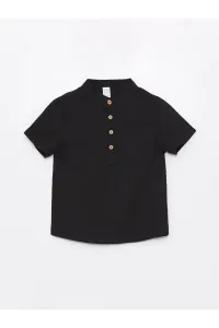 LC Waikiki Big Collar Short Sleeve Basic Baby Boy Shirt #8890240
