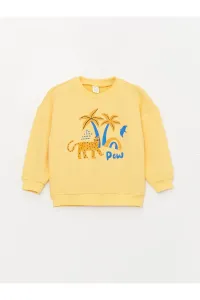 LC Waikiki Crew Neck Long Sleeve Printed Baby Boy Sweatshirt #8665146