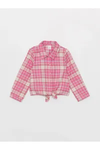 LC Waikiki Long Sleeve Checked Patterned Shirt for Baby Girl