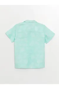 LC Waikiki Patterned Linen Blend Boy Shirts
