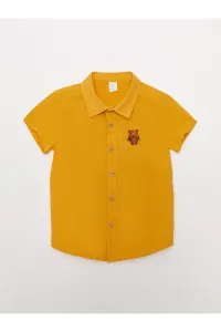 LC Waikiki Short Sleeve Embroidery Bear Shirt for Baby Boy #7610296