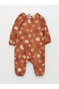 LC Waikiki Hooded Long Sleeve Printed Baby Boy Astronaut Coat
