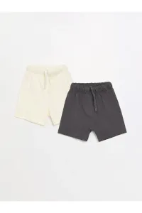 LC Waikiki Basic Elastic Waist Baby Boy Shorts 2-Pack #8889590