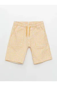 LC Waikiki Checked Boy's Shorts with Elastic Waist