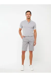 LC Waikiki Standard Fit Linen Men's Bermuda Shorts