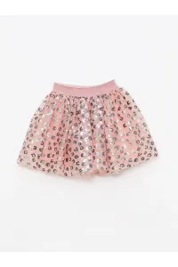 LC Waikiki Baby Girl Skirt with Elastic Waist Patterned Pattern #8998625
