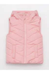 LC Waikiki Baby Girl Inflatable Vest with a Hoodie