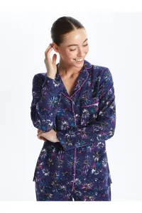LC Waikiki Shirt Collar Floral Long Sleeve Women's Pajama Set #8651274