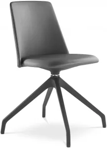 LD SEATING Konferenčná stolička MELODY CHAIR 361, F90-BL, čierny kríž