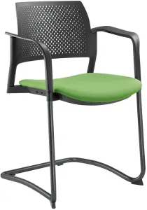 LD SEATING konferenčná stolička DREAM+ 101BL-Z-N1,BR, kostra čierna